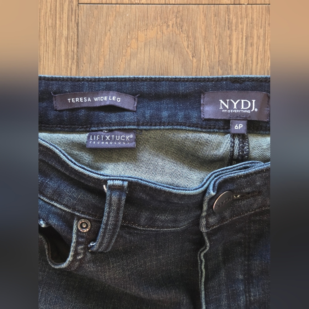 NYDJ Dark Blue Flare Jeans - Picture 2 of 8